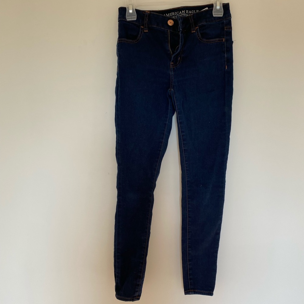 American Eagle sky high jeggins